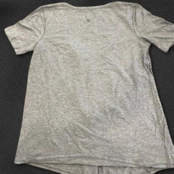 lululemon athletica Gray Short Sleeve Tee - Picture 2 of 4